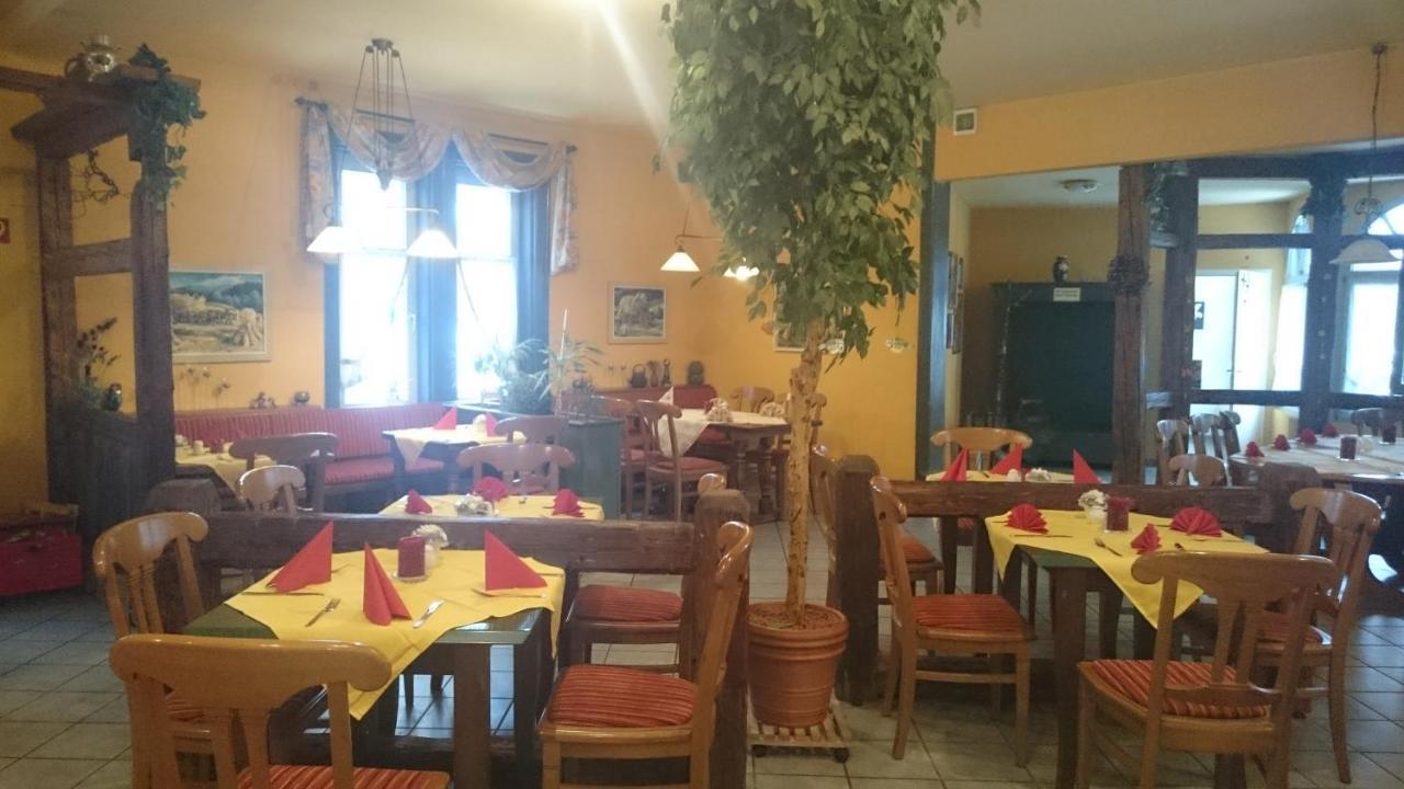 Gaststaette Und Pension Felsenthal Tabarz Kültér fotó